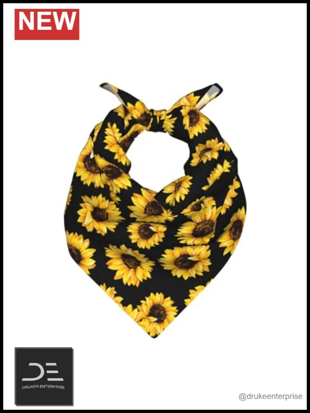 22x22 Faux Silk Square Scarf - Soft & Lightweight Multipurpose Neck Scarf for